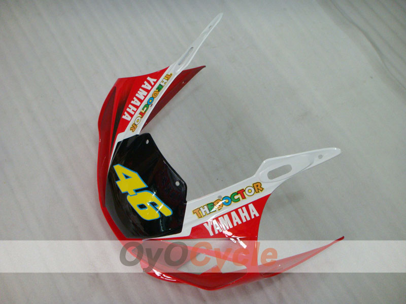 Kit de carenado por inyección para YZF-R6 98-02 - Rojo, Blanco - FIAT #OYO87905993