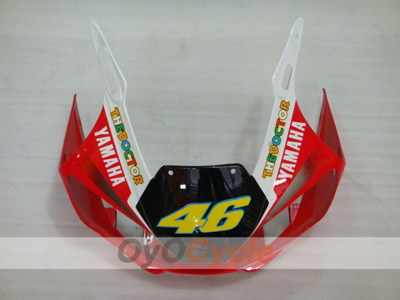 Kit de carenado por inyección para YZF-R6 98-02 - Rojo, Blanco - FIAT #OYO87905993