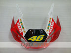 Kit de carenado por inyección para YZF-R6 98-02 - Rojo, Blanco - FIAT #OYO87905993