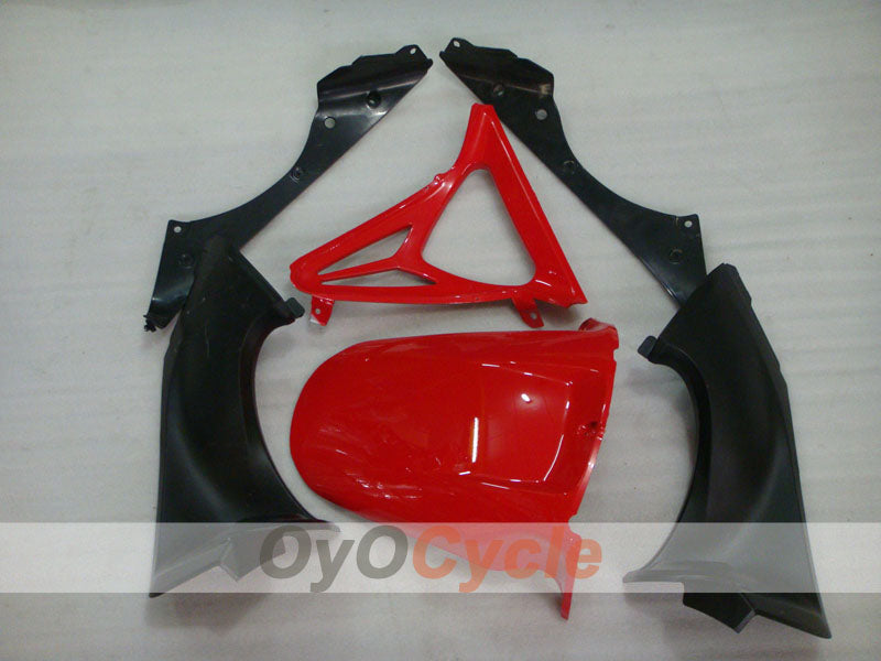 Kit de carenado por inyección para YZF-R6 98-02 - Rojo, Blanco - FIAT #OYO87905993