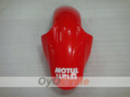Kit de carenado por inyección para YZF-R6 98-02 - Rojo, Blanco - FIAT #OYO87905993