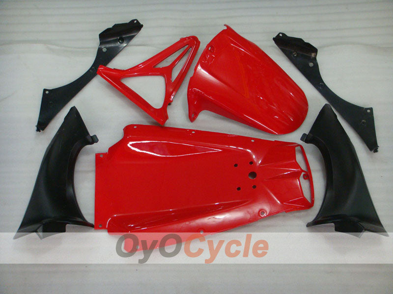 Kit de carenado por inyección para YZF-R6 98-02 - Rojo, Blanco - FIAT #OYO87905993
