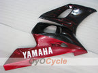 Kit de carenado de inyección para YZF-R6 98-02 - Rojo, Negro - Llama #OYO87905995