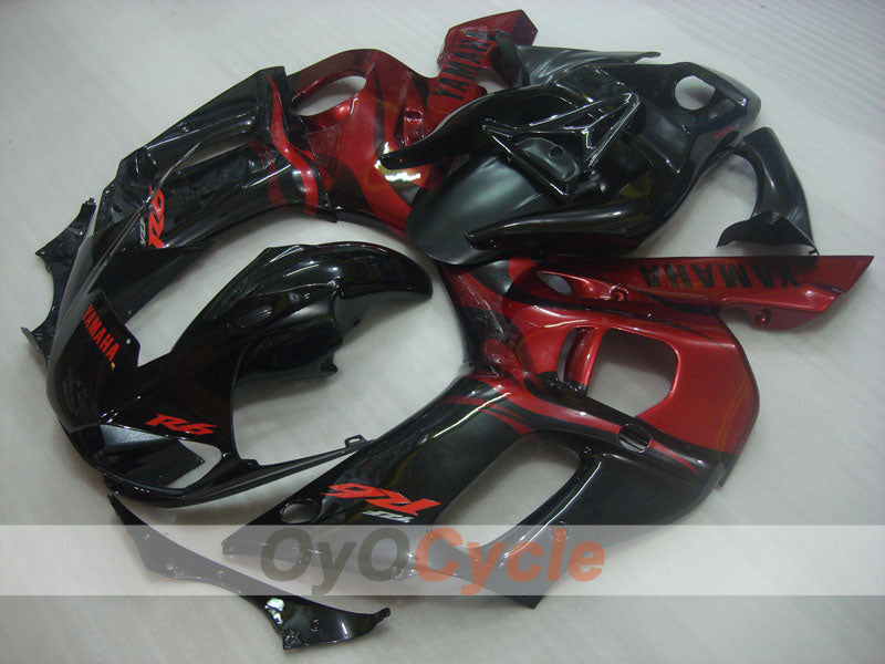 Kit de carenado por inyección para YZF-R6 98-02 - Rojo, Negro - Estilo de fábrica #OYO87905996 Imagen secundaria del producto