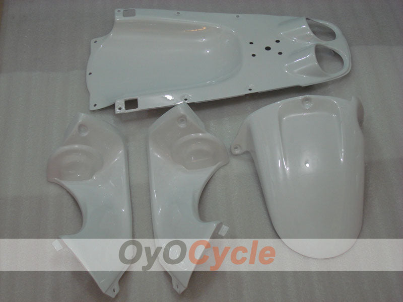 Kit de carenado por inyección para YZF-R6 98-02 - Azul, Blanco - Estilo de fábrica #OYO87905998