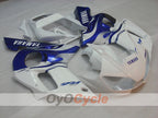 Kit de carenado por inyección para YZF-R6 98-02 - Azul, Blanco - Estilo de fábrica #OYO87905998