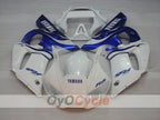 Kit de carenado por inyección para YZF-R6 98-02 - Azul, Blanco - Estilo de fábrica #OYO87905998