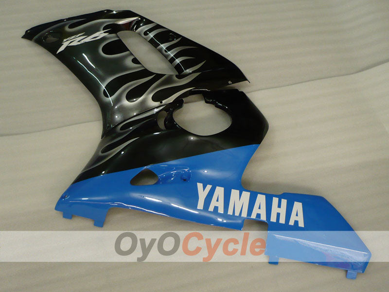 Carenado por inyección para YZF-R6 98-02 - Azul, Negro - Llama #OYO87905999