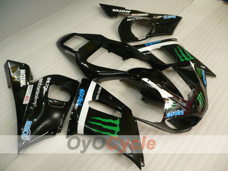 Carenado de inyección para YZF-R6 98-02 - Negro - Monster #OYO87906000 Imagen principal del producto