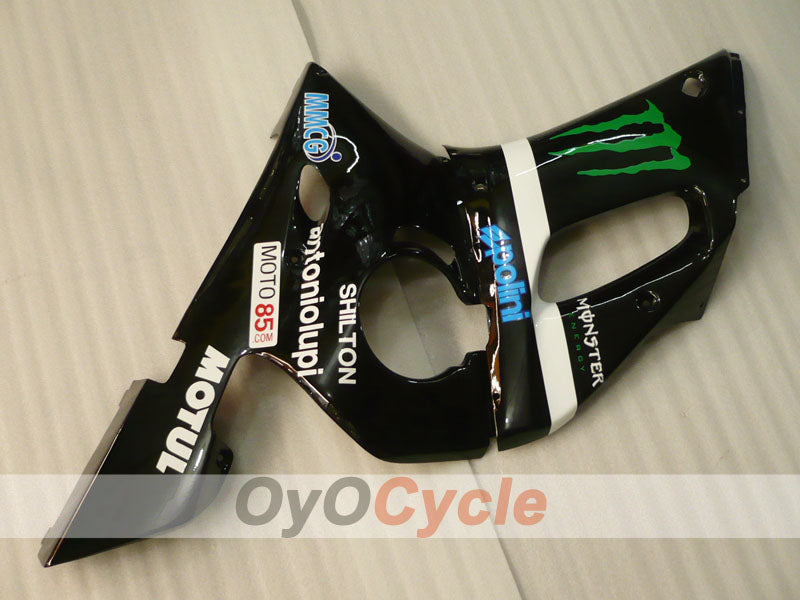 Carenado de inyección para YZF-R6 98-02 - Negro - Monster #OYO87906000