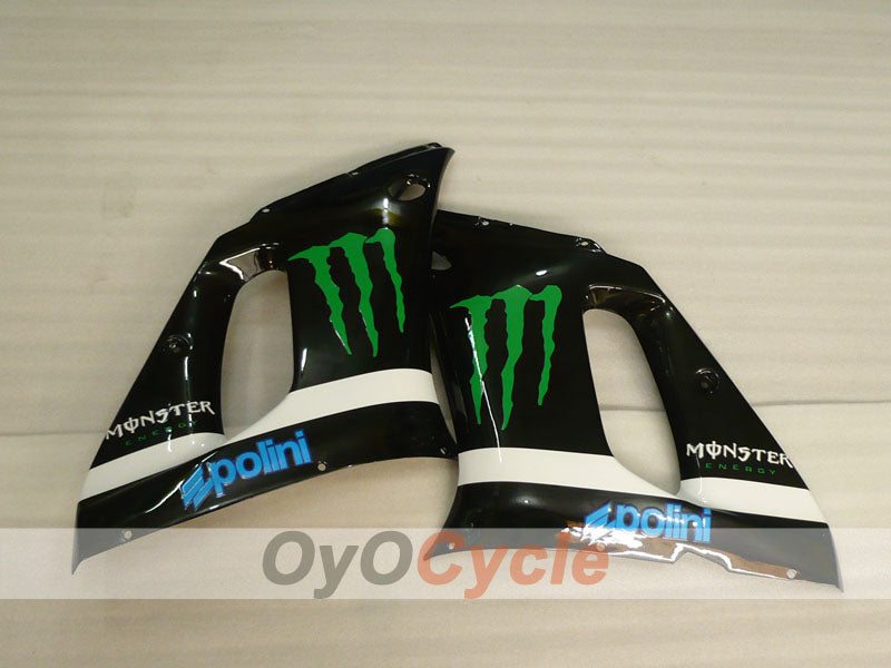 Carenado de inyección para YZF-R6 98-02 - Negro - Monster #OYO87906000