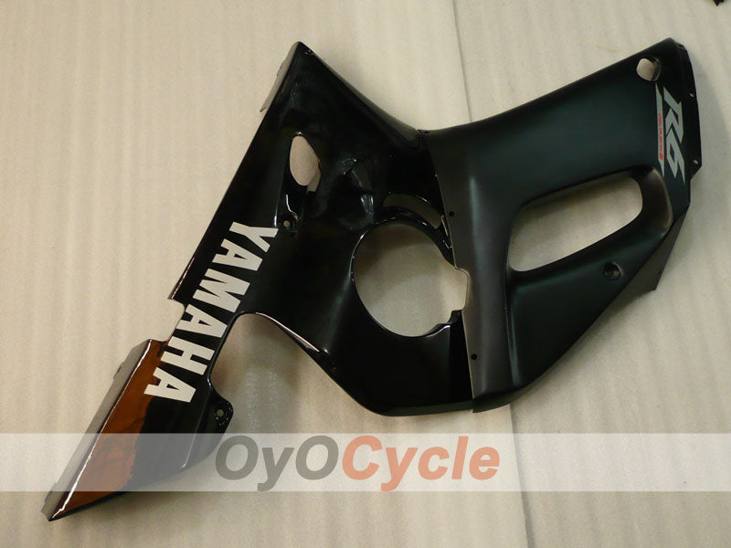 Kit de carenado de inyección para YZF-R6 98-02 - Negro Mate - Estilo de fábrica #OYO87906001