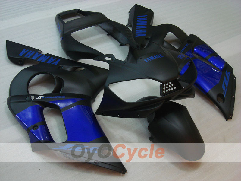 Kit de carenado por inyección para YZF-R6 98-02 - Azul, Negro, Mate - Estilo de fábrica #OYO87906002 Imagen principal del producto