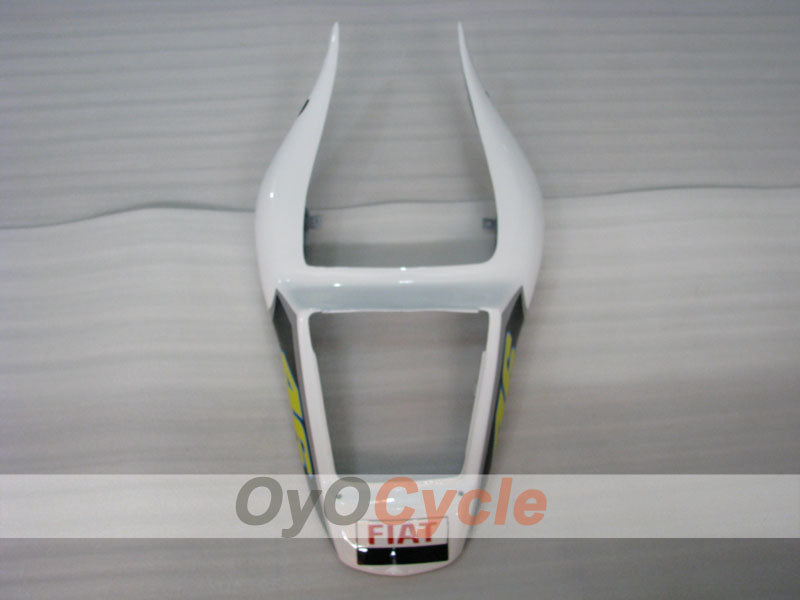 Kit de carenado por inyección para YZF-R6 98-02 - Rojo, Blanco - FIAT #OYO87906004