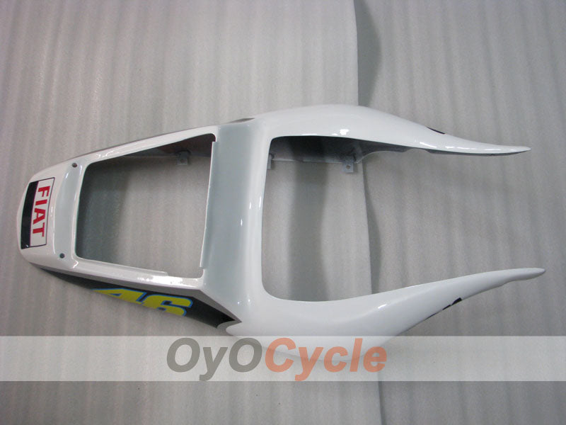Kit de carenado por inyección para YZF-R6 98-02 - Rojo, Blanco - FIAT #OYO87906004