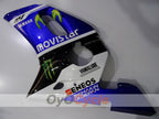 Kit de carenado de inyección para YZF-R6 98-02 - Azul, blanco, negro - Monster #OYO87906006