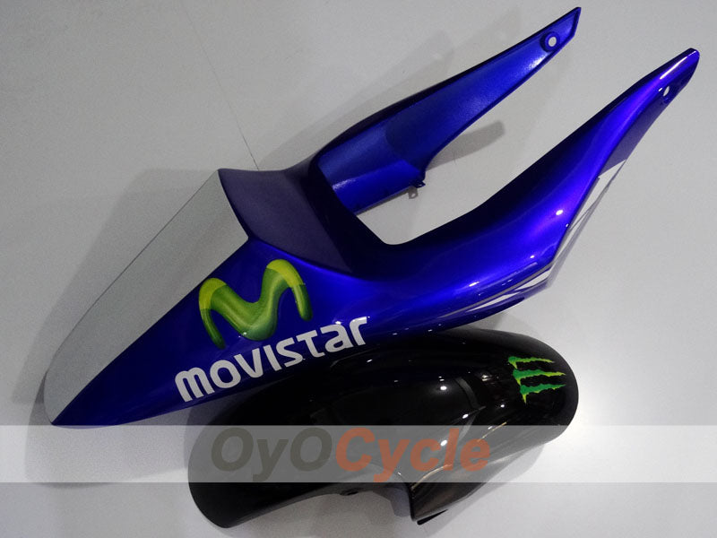 Kit de carenado de inyección para YZF-R6 98-02 - Azul, blanco, negro - Monster #OYO87906006