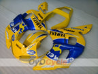 Kit de carenado por inyección para 98-02 YZF-R6 - Amarillo, Azul - Camel, MOTUL #OYO87906007