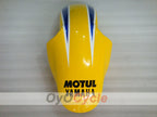 Kit de carenado por inyección para 98-02 YZF-R6 - Amarillo, Azul - Camel, MOTUL #OYO87906007
