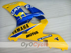 Kit de carenado por inyección para 98-02 YZF-R6 - Amarillo, Azul - Camel, MOTUL #OYO87906007