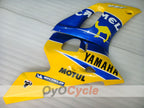 Kit de carenado por inyección para 98-02 YZF-R6 - Amarillo, Azul - Camel, MOTUL #OYO87906007