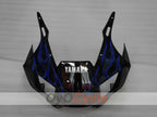 Carenado de inyección para YZF-R6 98-02 - Azul, Negro - Llama #OYO87906008