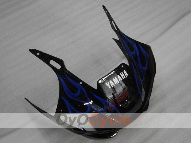 Carenado de inyección para YZF-R6 98-02 - Azul, Negro - Llama #OYO87906008