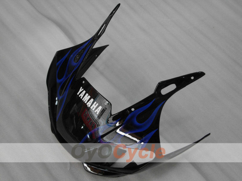 Carenado de inyección para YZF-R6 98-02 - Azul, Negro - Llama #OYO87906008