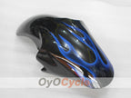 Carenado de inyección para YZF-R6 98-02 - Azul, Negro - Llama #OYO87906008