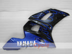 Carenado de inyección para YZF-R6 98-02 - Azul, Negro - Llama #OYO87906008