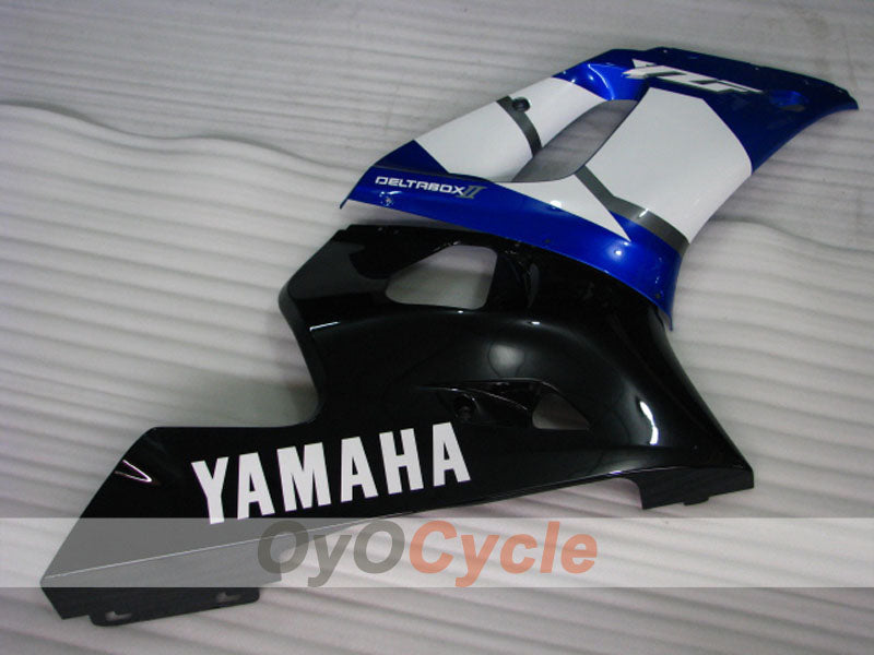 Kit de carenado por inyección para 98-02 YZF-R6 - Azul, Negro - Estilo de fábrica #OYO87906009