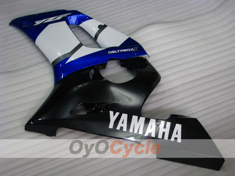 Kit de carenado por inyección para 98-02 YZF-R6 - Azul, Negro - Estilo de fábrica #OYO87906009