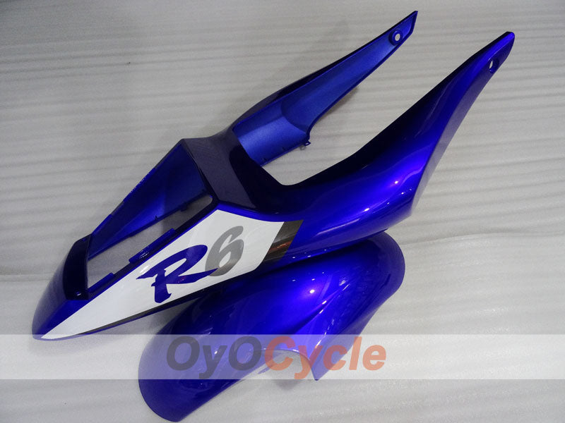 Kit de carenado por inyección para YZF-R6 98-02 - Azul, Negro - Estilo de fábrica #OYO87906010