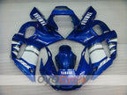 Carenado de inyección para YZF-R6 98-02 - Azul, Blanco - Estilo de fábrica #OYO87906012