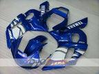 Carenado de inyección para YZF-R6 98-02 - Azul, Blanco - Estilo de fábrica #OYO87906012