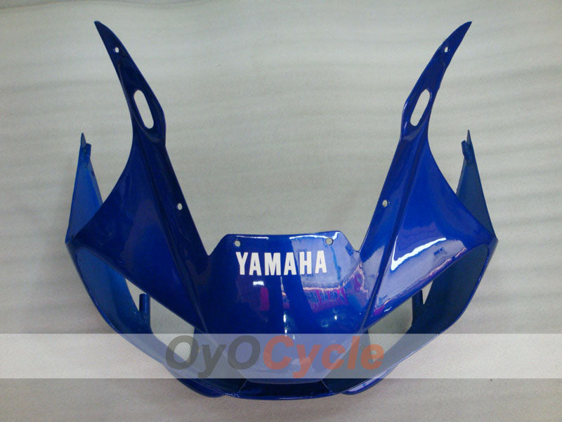Carenado de inyección para YZF-R6 98-02 - Azul, Blanco - Estilo de fábrica #OYO87906012
