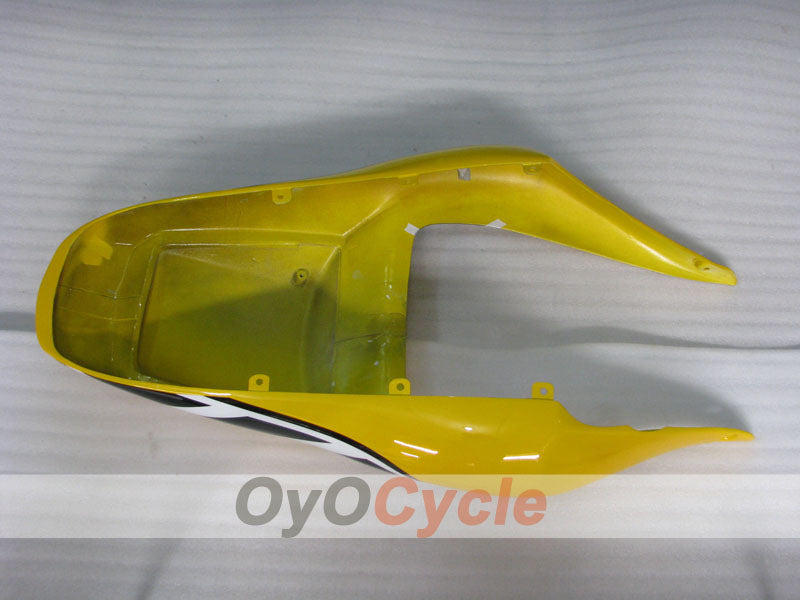 Kit de carenado por inyección para YZF-R6 98-02 - Amarillo, Blanco - Estilo de fábrica #OYO87906013