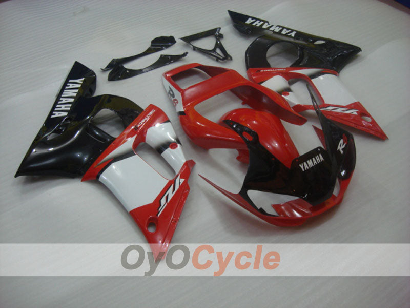Carenado de inyección para YZF-R6 98-02 - Rojo, Negro - Estilo de fábrica #OYO87906014 Imagen principal del producto