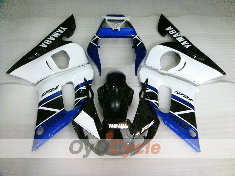Kit de carenado por inyección para YZF-R6 98-02 - Azul, Negro - Estilo de fábrica #OYO87906016