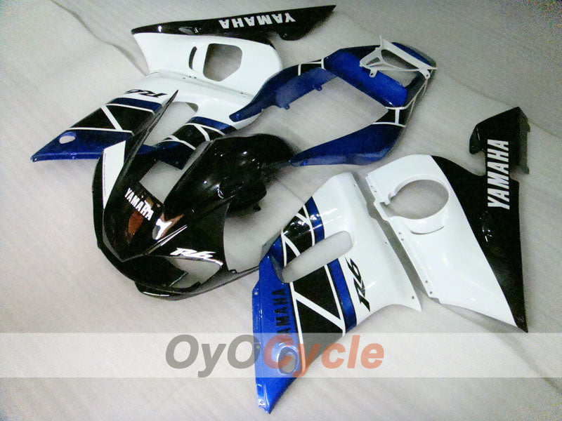 Kit de carenado por inyección para YZF-R6 98-02 - Azul, Negro - Estilo de fábrica #OYO87906016 Imagen secundaria del producto