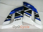 Kit de carenado por inyección para YZF-R6 98-02 - Azul, Negro - Estilo de fábrica #OYO87906016