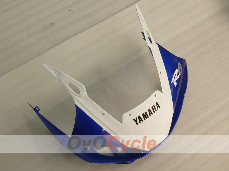 Carenado de inyección para YZF-R6 98-02 - Azul, Blanco - Estilo de fábrica #OYO87906018