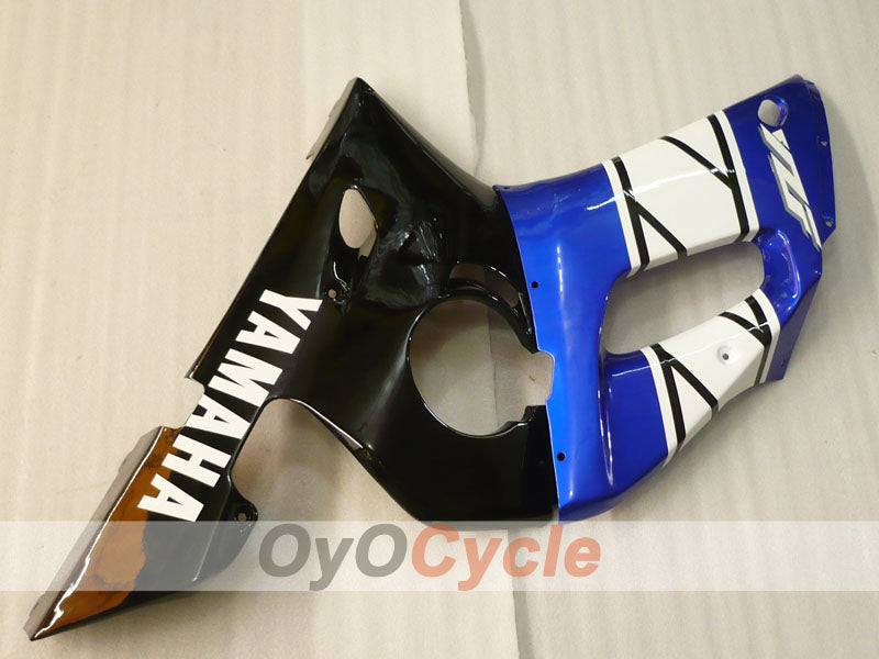 Carenado de inyección para YZF-R6 98-02 - Azul, Blanco - Estilo de fábrica #OYO87906018