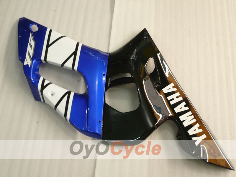 Carenado de inyección para YZF-R6 98-02 - Azul, Blanco - Estilo de fábrica #OYO87906018