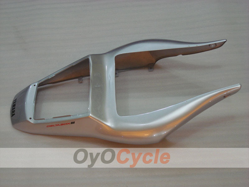 Kit de carenado de inyección para YZF-R6 98-02 - Negro, Plata, Mate - Estilo de fábrica #OYO87906019
