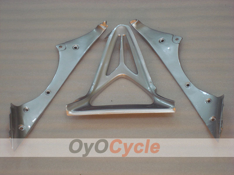Kit de carenado de inyección para YZF-R6 98-02 - Negro, Plata, Mate - Estilo de fábrica #OYO87906019