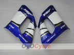 Kit de carenado por inyección para YZF-R6 98-02 - Azul, blanco - Estilo de fábrica #OYO87906020