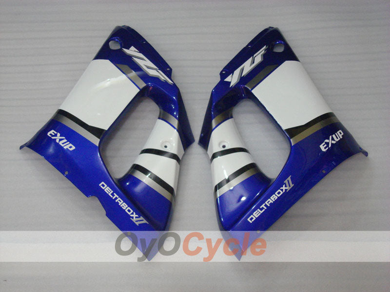 Kit de carenado por inyección para YZF-R6 98-02 - Azul, blanco - Estilo de fábrica #OYO87906020