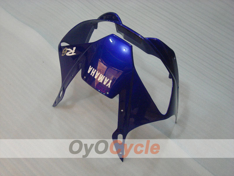 Kit de carenado por inyección para YZF-R6 98-02 - Azul, blanco - Estilo de fábrica #OYO87906020