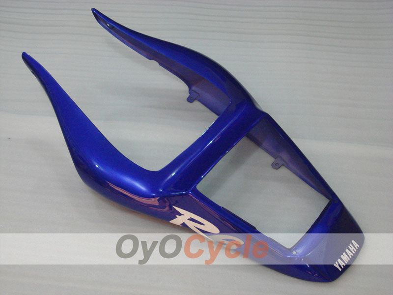 Kit de carenado por inyección para YZF-R6 98-02 - Azul, blanco - Estilo de fábrica #OYO87906020